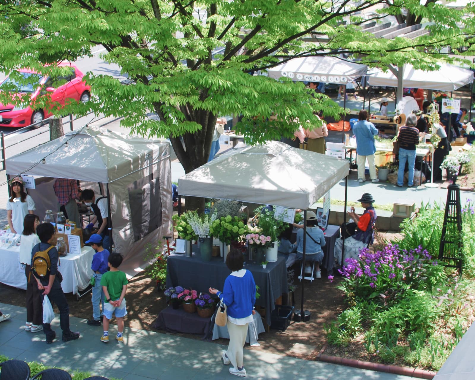 個性豊かなマルシェたち