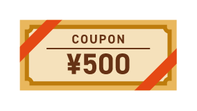 coupon¥500