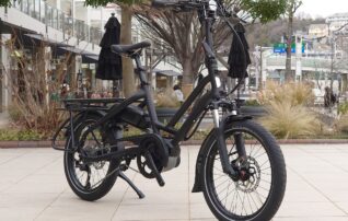 アウトドアの季節に最適なカーゴe-bike　Tern『HSD P9』 