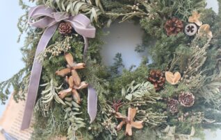 11月19日(水)森からの贈り物 クリスマスリース