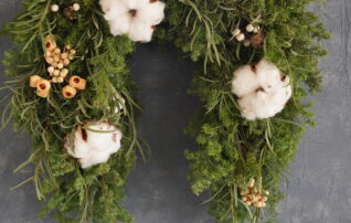 11月27日（木）馬蹄型クリスマスリース