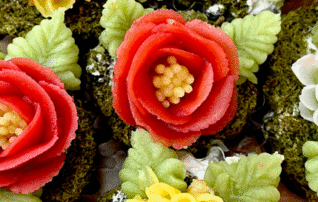 1月28日（水）抹茶香る、和のあんフラワーケーキ