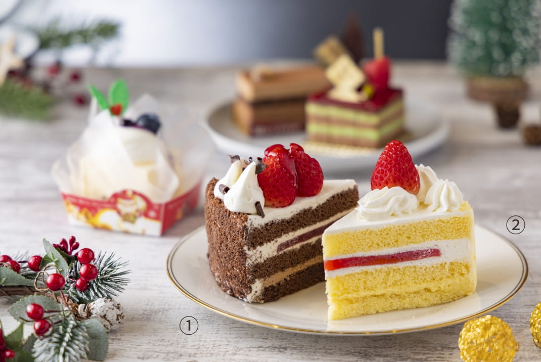 お好きなケーキをおひとつからどうぞ！