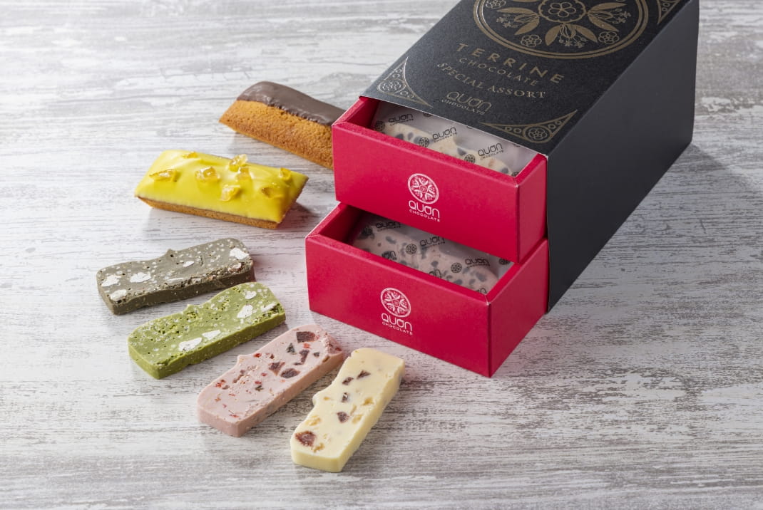 わくわくするチョコレートの詰め合わせ