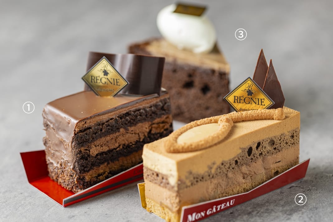 うっとりするほど美しいチョコレートケーキ