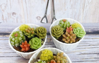 7月29日（水） まるで本物！食べられる多肉植物ケーキ～米粉のココアロールケーキ～