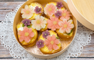 9月30日（水） フラワースイーツ～コスモス咲く 米粉シフォンロール～