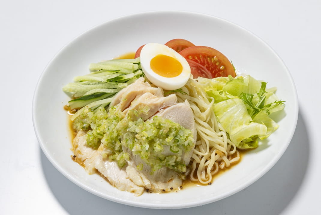 白切鶏冷麺